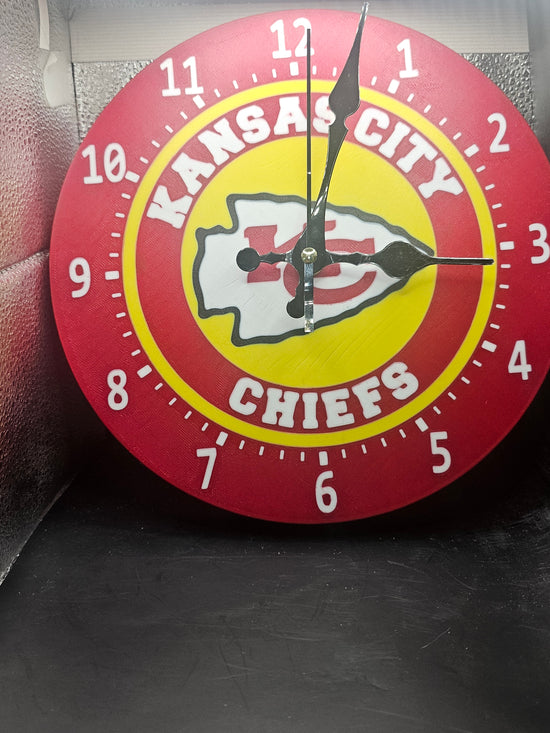Kansas City Chiefs Clock