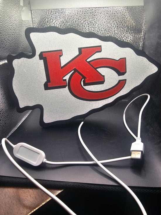 KC Chiefs light box