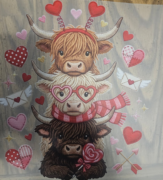 Highland Cow Valentine&