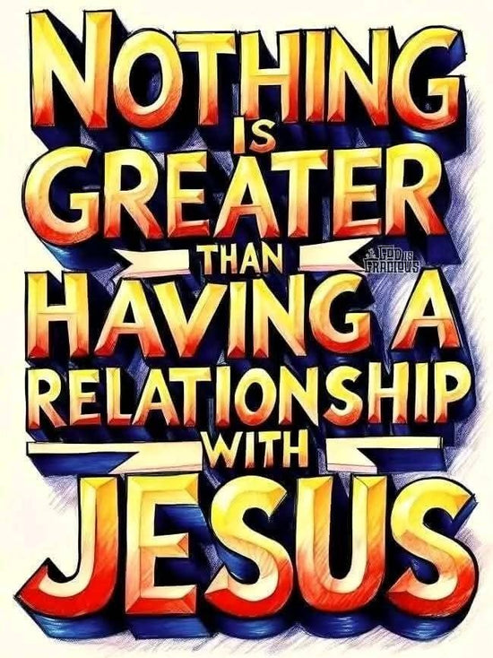 Relationship with Jesus
