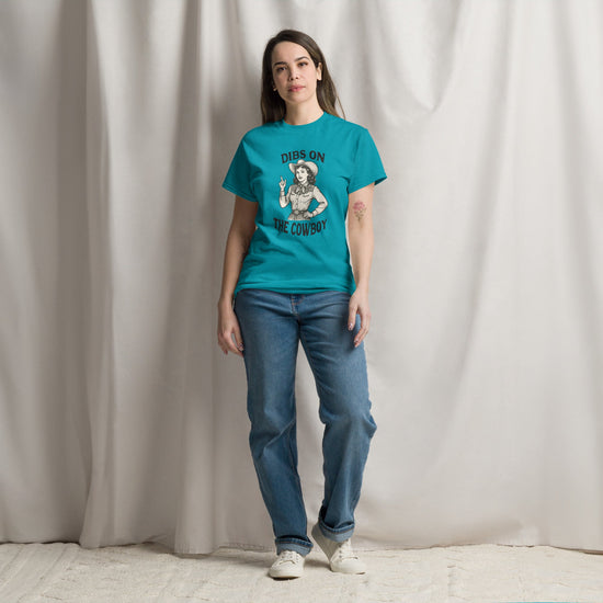 Dibs On The Cowboy Unisex classic tee