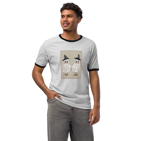 Boo Buddies Unisex ringer t-shirt